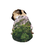 High Mountain Print Dog Zip Up Jacket