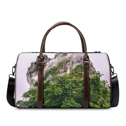 High Mountain Print Duffle Bag