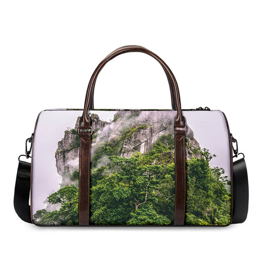 High Mountain Print Duffle Bag