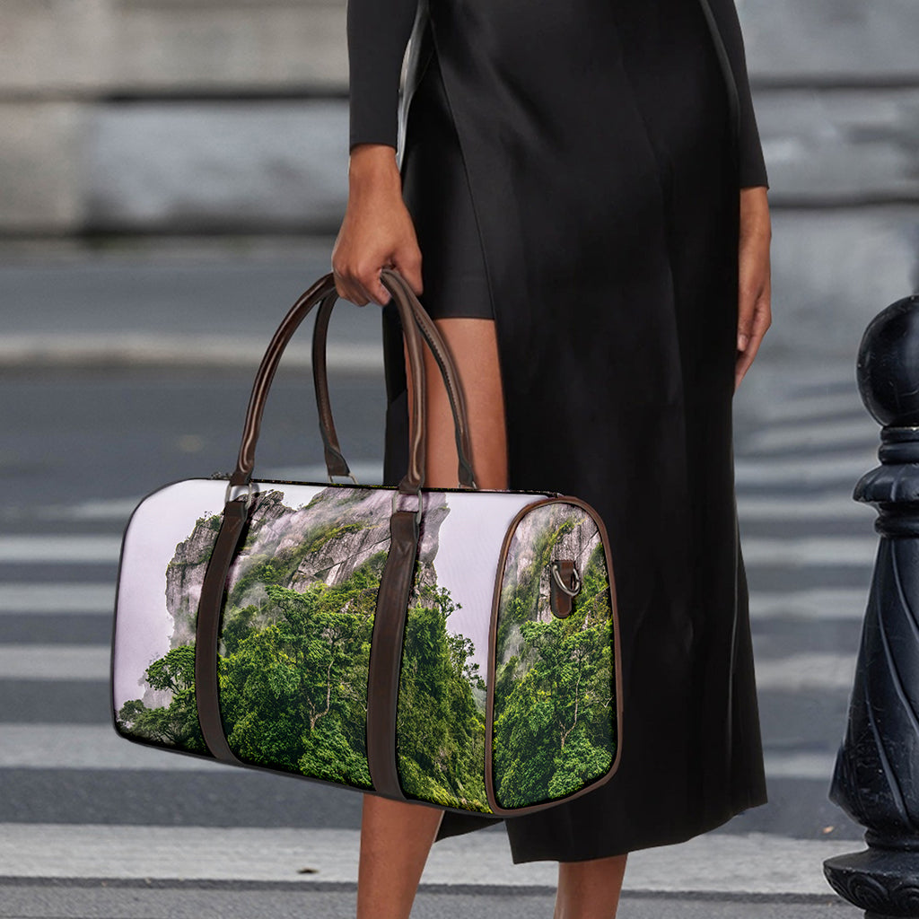 High Mountain Print Duffle Bag
