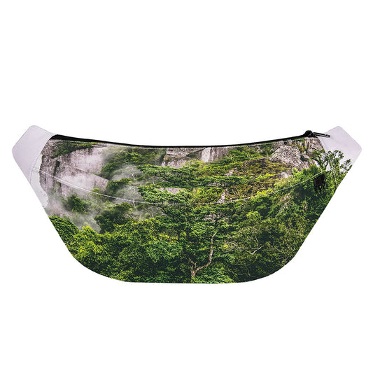 High Mountain Print Fanny Pack