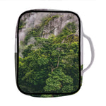 High Mountain Print Front Pocket Bible Bag