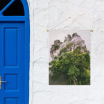 High Mountain Print Garden Flag