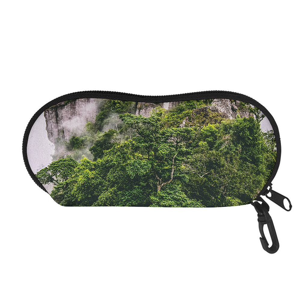 High Mountain Print Glasses Case
