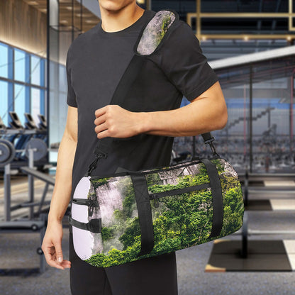 High Mountain Print Gym Bag
