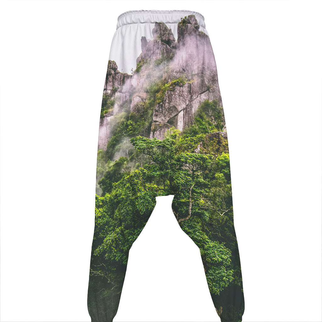 High Mountain Print Hammer Pants