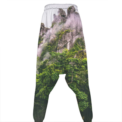 High Mountain Print Hammer Pants