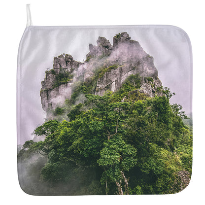 High Mountain Print Hand Towel