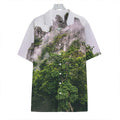 High Mountain Print Hawaiian Shirt