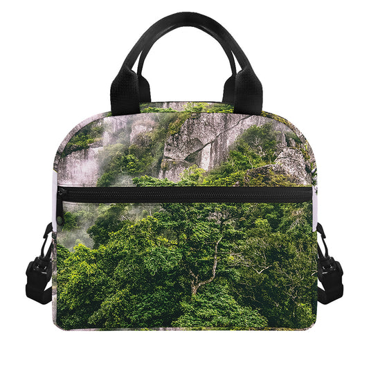 High Mountain Print Insulated Lunch Bag