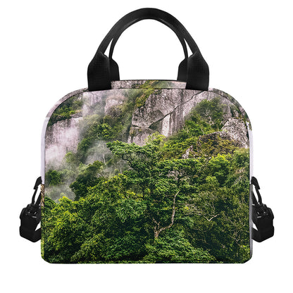 High Mountain Print Insulated Lunch Bag