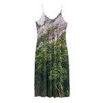 High Mountain Print Jersey Midi Cami Dress