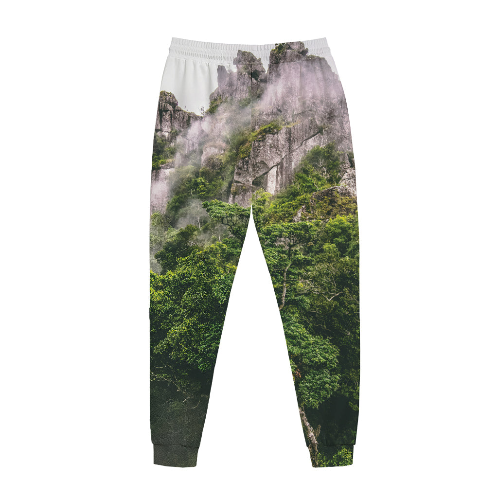 High Mountain Print Jogger Pants