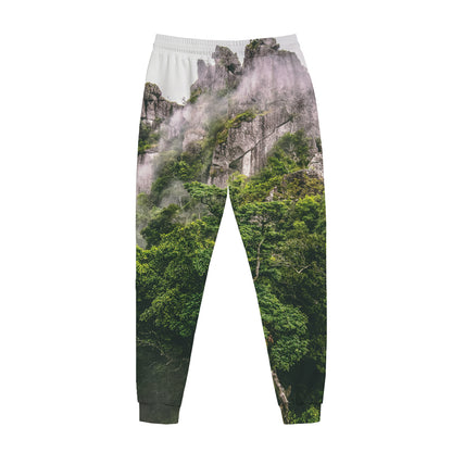 High Mountain Print Jogger Pants