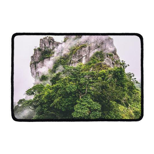 High Mountain Print Kitchen Mat