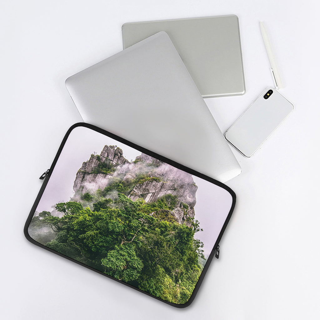 High Mountain Print Laptop Sleeve
