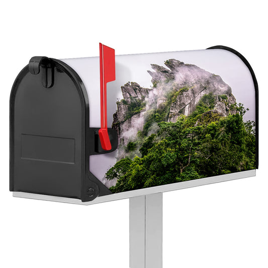 High Mountain Print Mailbox Cover