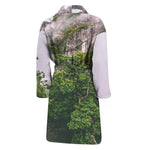 High Mountain Print Men's Bathrobe