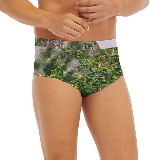 High Mountain Print Men's Briefs