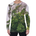 High Mountain Print Men's Long Sleeve T-Shirt