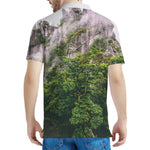 High Mountain Print Men's Polo Shirt