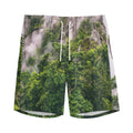 High Mountain Print Men's Athletic Shorts