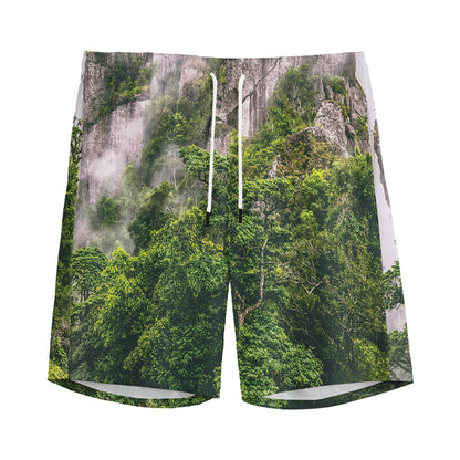 High Mountain Print Men's Sports Shorts