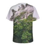High Mountain Print Men's Sports T-Shirt