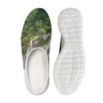 High Mountain Print Mesh Casual Shoes