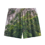 High Mountain Print Mesh Shorts