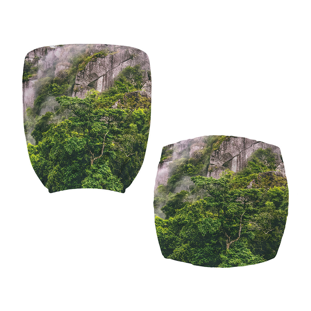 High Mountain Print Office Chair Cover
