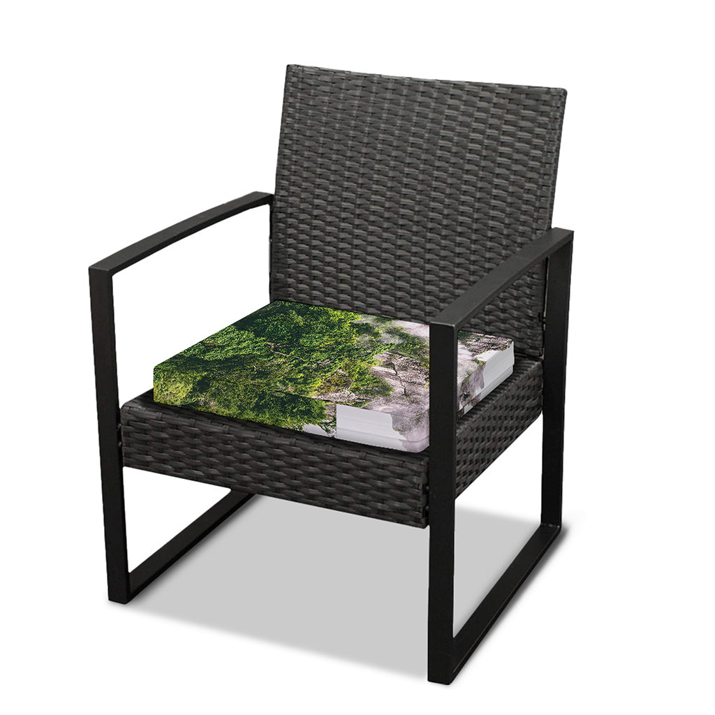 High Mountain Print Outdoor Seat Cushion Cover