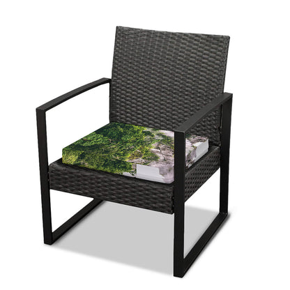 High Mountain Print Outdoor Seat Cushion Cover