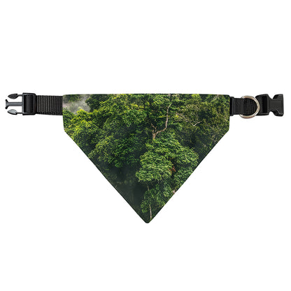 High Mountain Print Over The Collar Dog Bandana