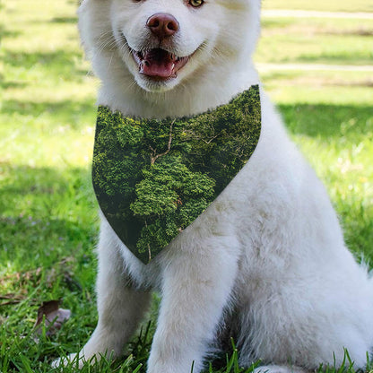 High Mountain Print Over The Collar Dog Bandana