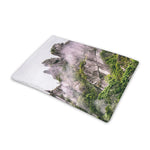 High Mountain Print Pet Cooling Mat Cover