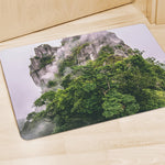 High Mountain Print Polyester Doormat
