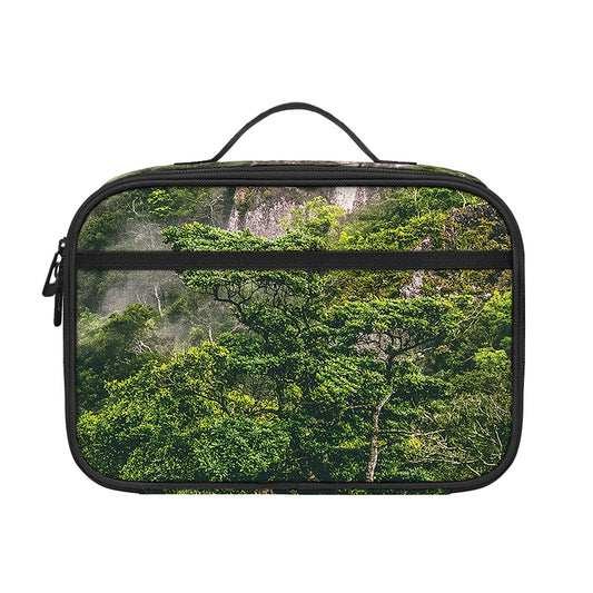 High Mountain Print Portable Lunch Bag