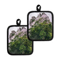 High Mountain Print Pot Holders