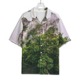 High Mountain Print Rayon Hawaiian Shirt