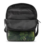 High Mountain Print Rectangular Crossbody Bag