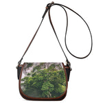 High Mountain Print Saddle Bag