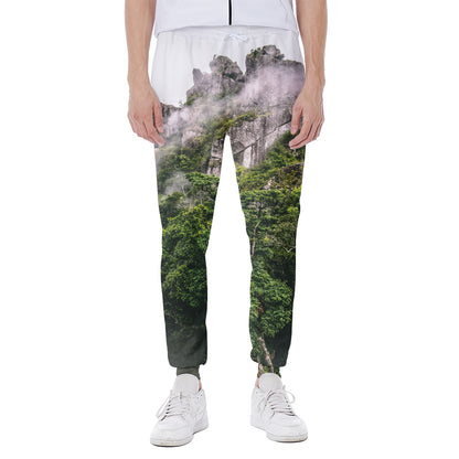 High Mountain Print Scuba Joggers