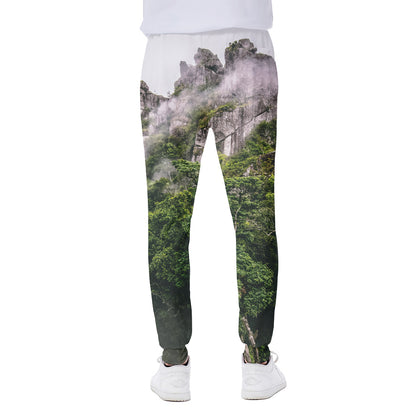 High Mountain Print Scuba Joggers