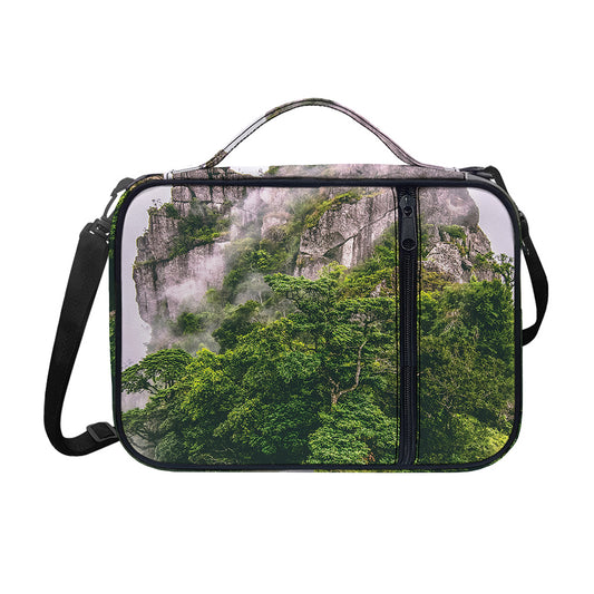 High Mountain Print Shoulder Strap Bible Bag