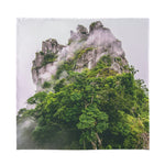 High Mountain Print Silk Bandana