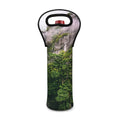 High Mountain Print Single Neoprene Wine Tote