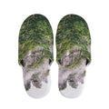 High Mountain Print Slippers