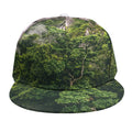 High Mountain Print Snapback Cap