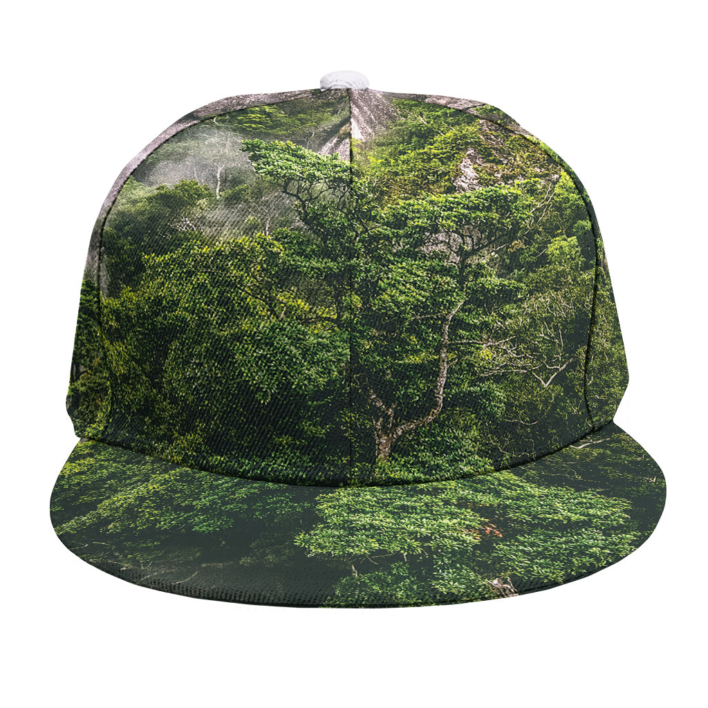 High Mountain Print Snapback Cap